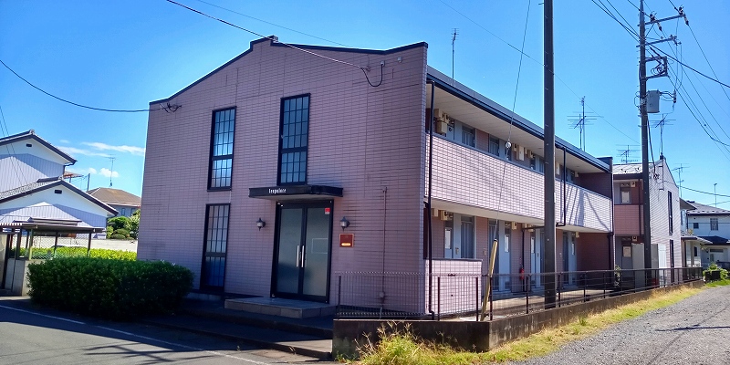 野木駅より徒歩10分 築27年10ヶ月 2階建の賃貸物件