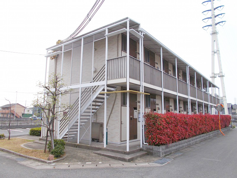 妻鹿駅より徒歩15分 築26年9ヶ月 2階建の賃貸物件