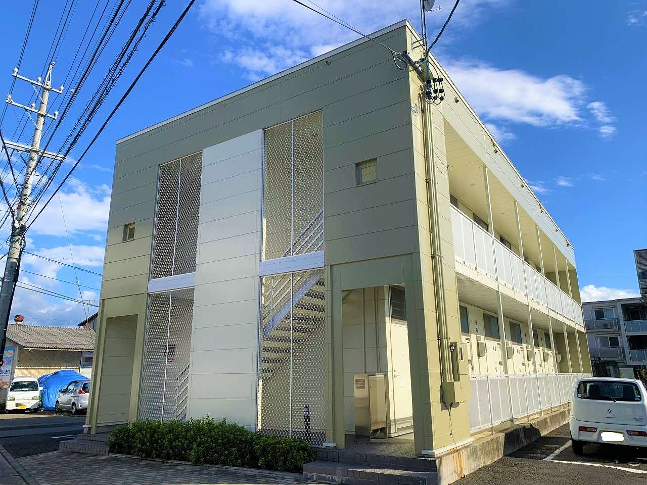 長野駅より徒歩16分 築26年 2階建の賃貸物件