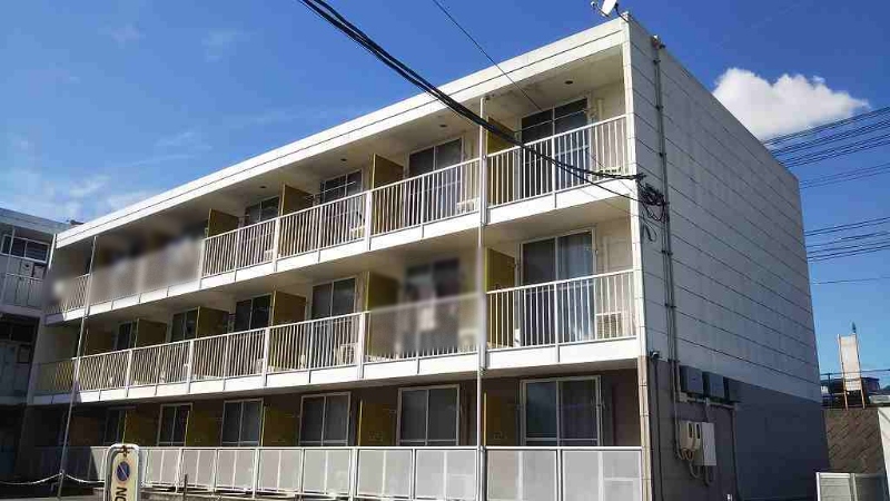 戸坂駅より徒歩6分 築25年4ヶ月 3階建の賃貸物件