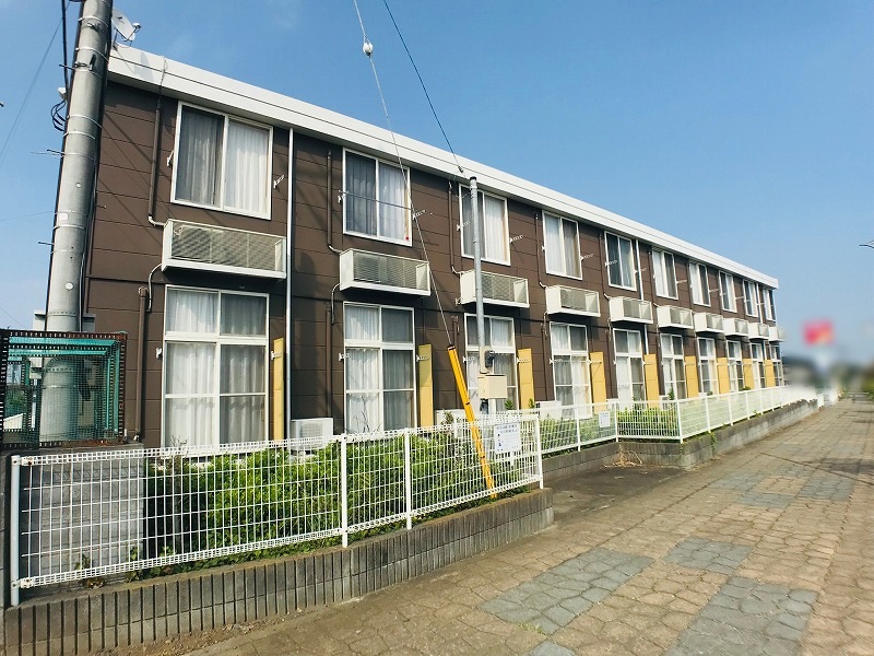 水戸駅よりバス14分 築24年6ヶ月 2階建の賃貸物件