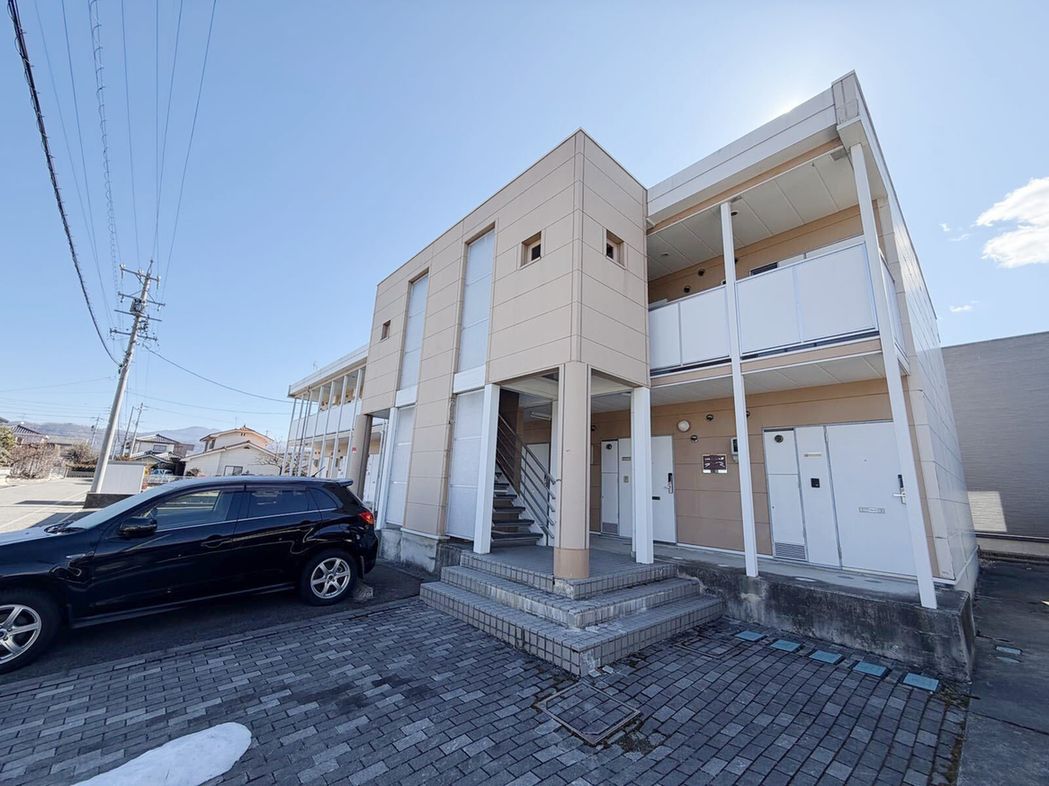 南豊科駅より徒歩9分 築23年10ヶ月 2階建の賃貸物件