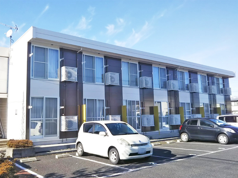 寒河江駅より徒歩17分 築23年10ヶ月 2階建の賃貸物件