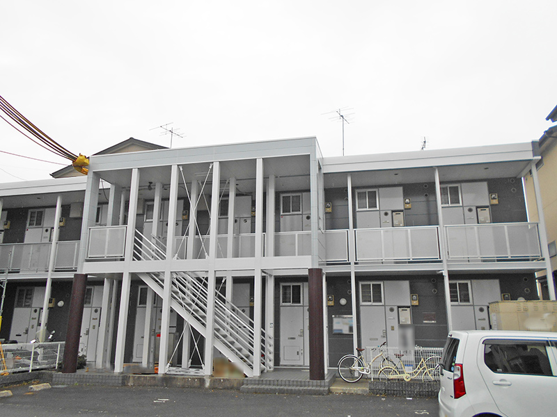 西大路駅より徒歩17分 築24年 2階建の賃貸物件