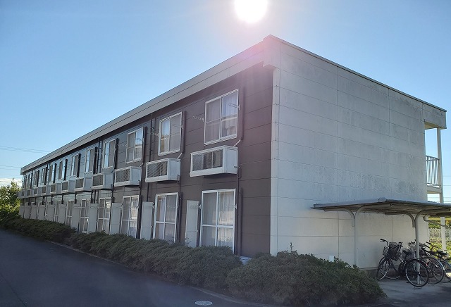 西大手駅より徒歩18分 築23年7ヶ月 2階建の賃貸物件