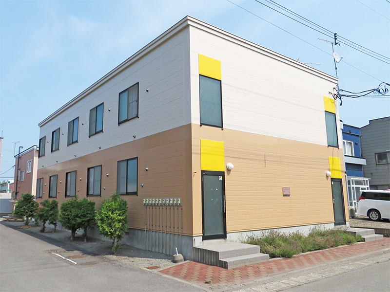 旭川駅よりバス15分 築24年1ヶ月 2階建の賃貸物件