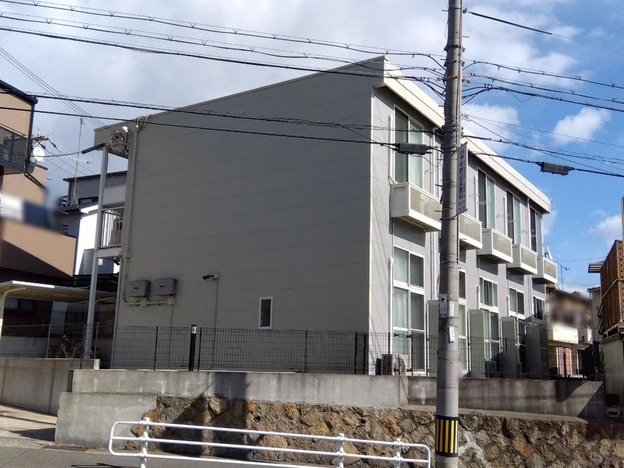 板宿駅より徒歩12分 築23年10ヶ月 2階建の賃貸物件