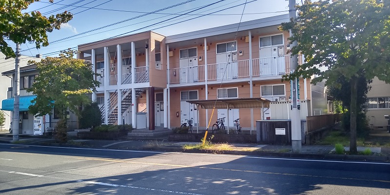 桐生駅より徒歩5分 築23年2ヶ月 2階建の賃貸物件