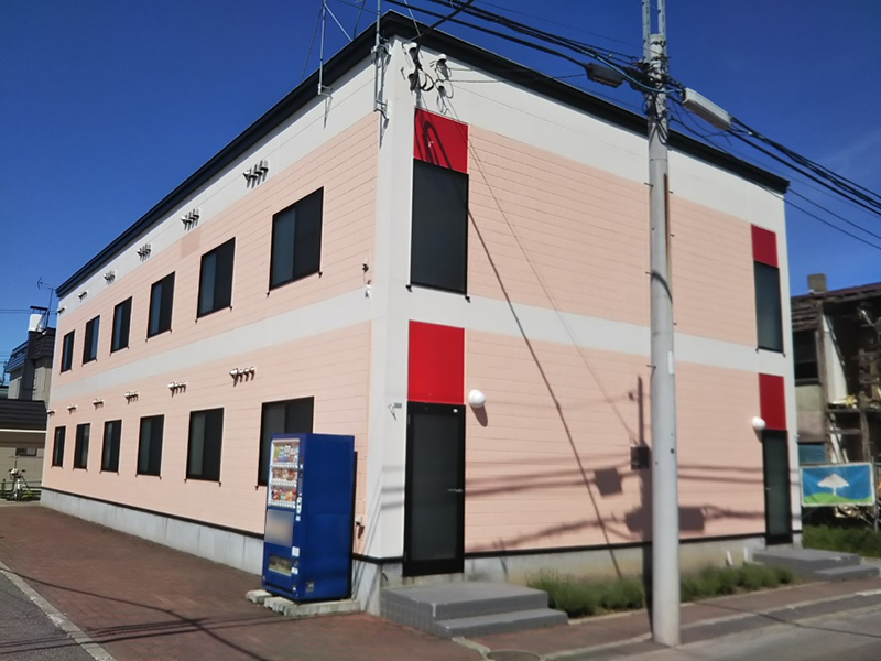 旭川駅よりバス8分 築23年10ヶ月 2階建の賃貸物件