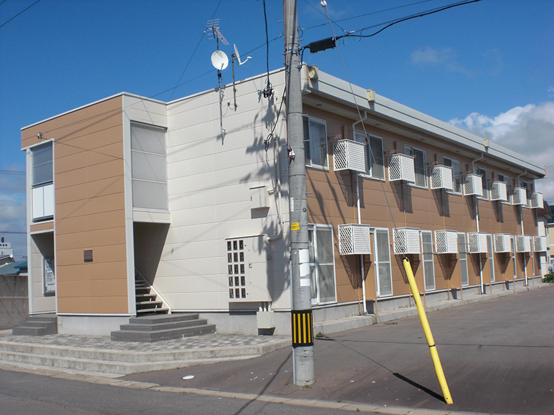 五所川原駅より徒歩6分 築21年11ヶ月 2階建の賃貸物件