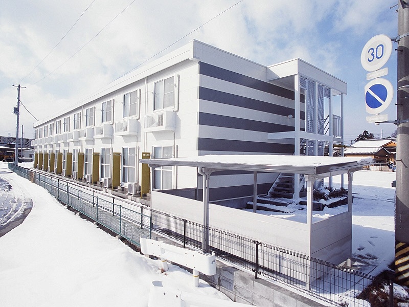 新白河駅より徒歩12分 築22年9ヶ月 2階建の賃貸物件