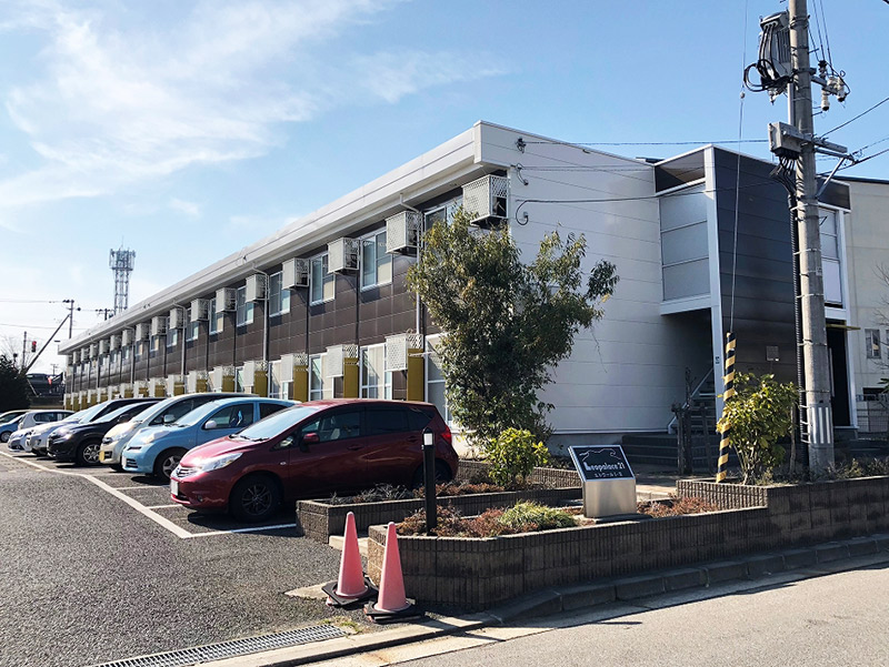 新潟駅よりバス32分 築22年11ヶ月 2階建の賃貸物件