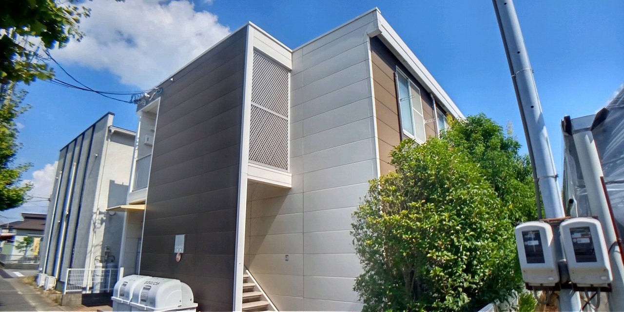 碧南中央駅より徒歩21分 築22年9ヶ月 2階建の賃貸物件