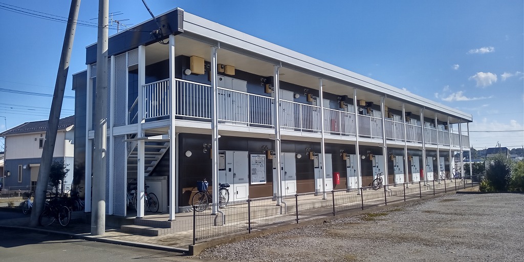 本中野駅より徒歩4分 築22年3ヶ月 2階建の賃貸物件