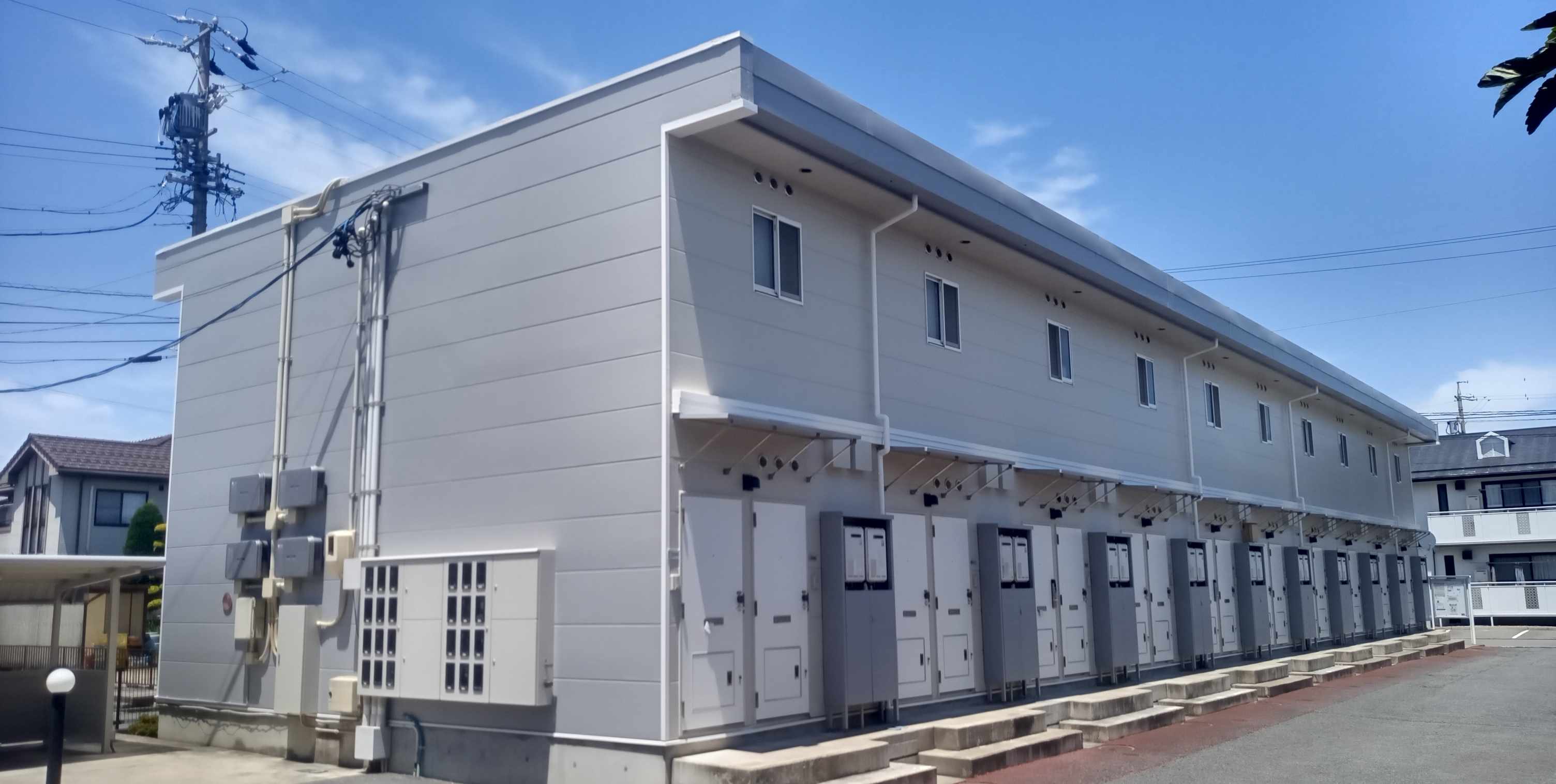 篠ノ井駅よりバス9分 築22年7ヶ月 2階建の賃貸物件