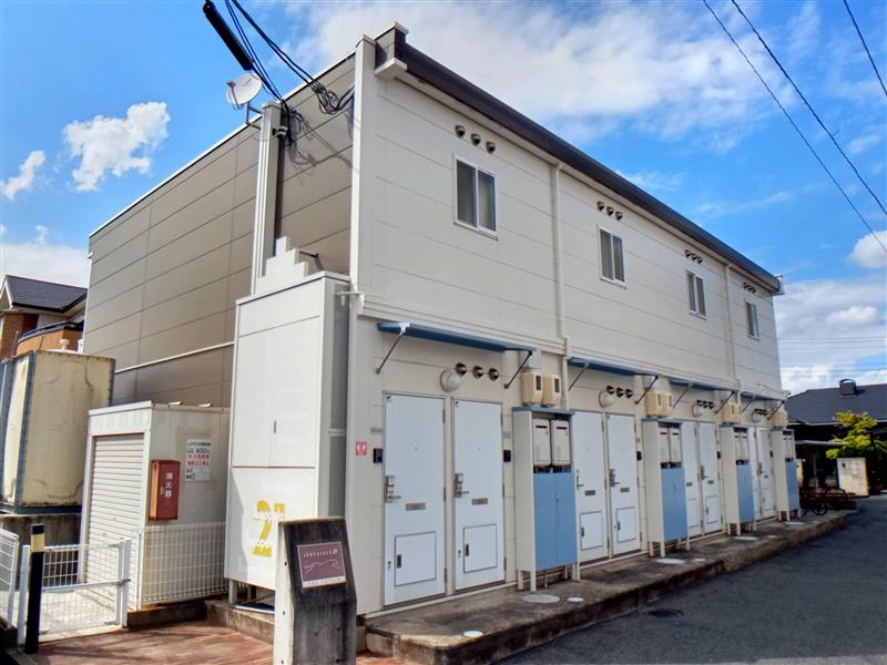 岡山駅より徒歩17分 築22年7ヶ月 2階建の賃貸物件