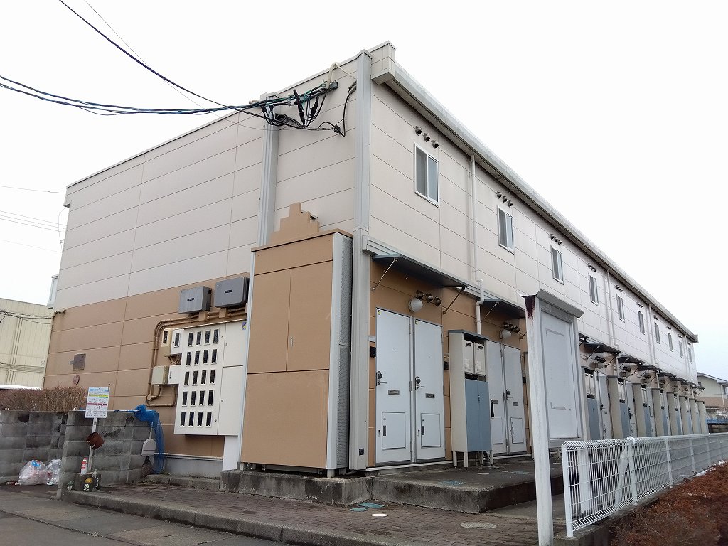 白石駅より徒歩12分 築22年1ヶ月 2階建の賃貸物件