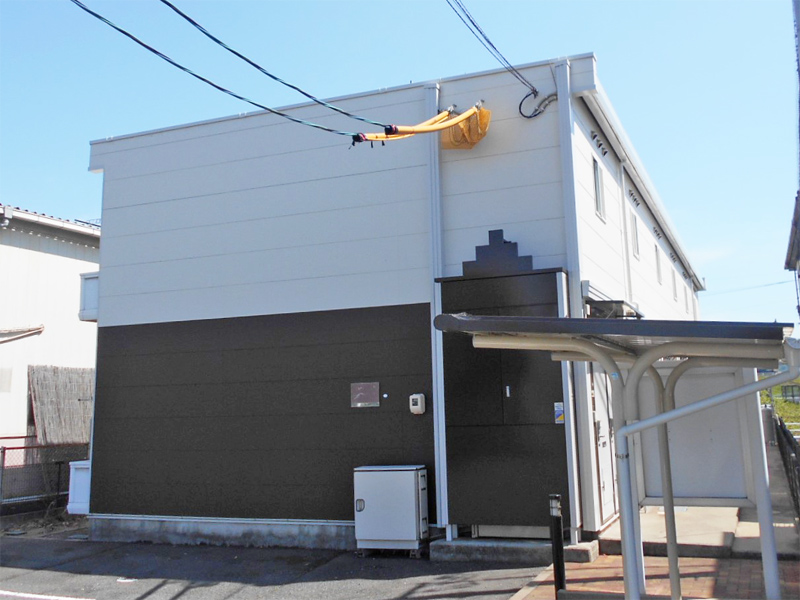 福山駅よりバス21分 築22年7ヶ月 2階建の賃貸物件