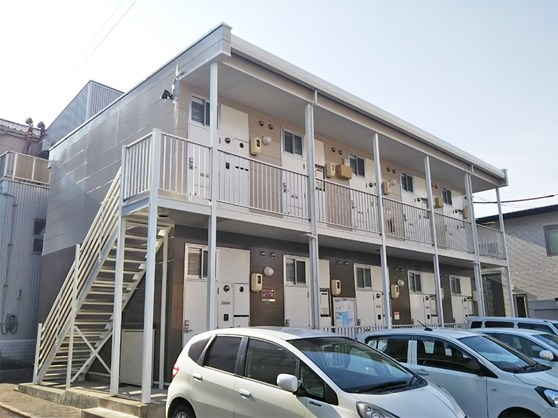 宇部新川駅より徒歩6分 築21年9ヶ月 2階建の賃貸物件