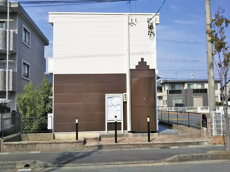 袋井駅よりバス10分 築22年2ヶ月 2階建の賃貸物件