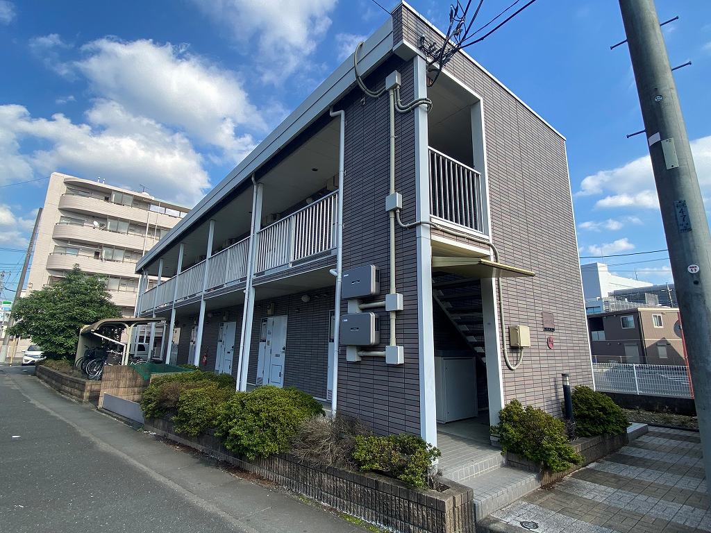 的場駅より徒歩6分 築21年7ヶ月 2階建の賃貸物件