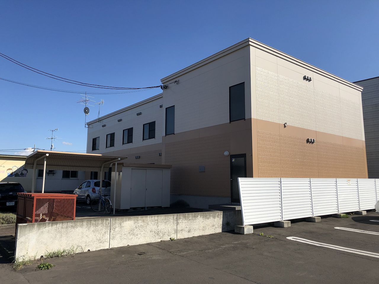 旭川駅よりバス10分 築22年5ヶ月 2階建の賃貸物件
