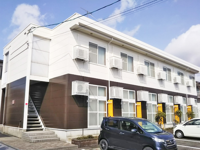 新津駅より徒歩8分 築21年6ヶ月 2階建の賃貸物件