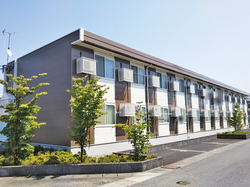 寒河江駅より徒歩9分 築21年3ヶ月 2階建の賃貸物件