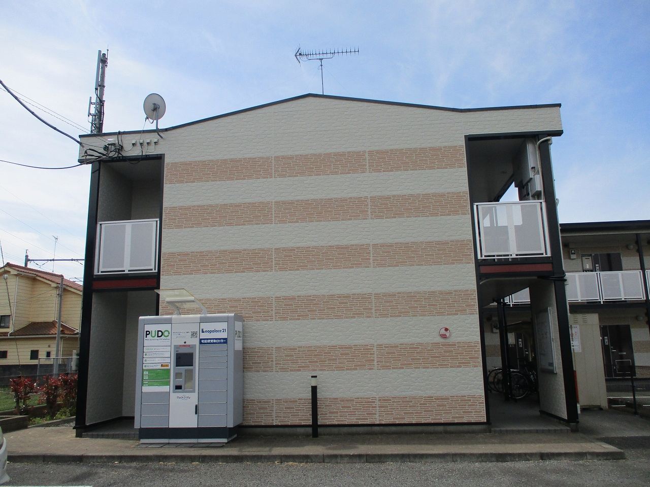 古河駅よりバス12分 築21年 2階建の賃貸物件