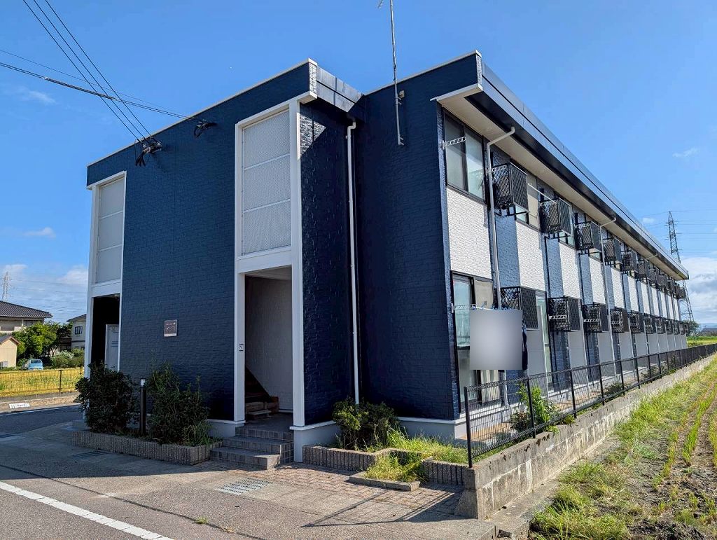 羽咋駅より徒歩19分 築20年8ヶ月 2階建の賃貸物件