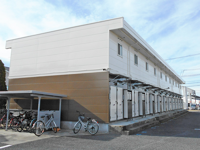 古川駅より徒歩21分 築21年2ヶ月 2階建の賃貸物件