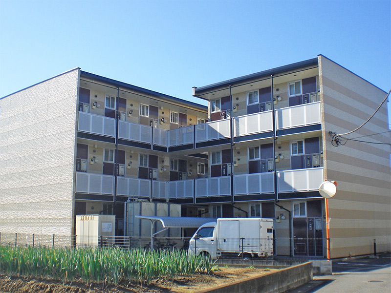 見沼代親水公園駅より徒歩9分 築20年7ヶ月 3階建の賃貸物件