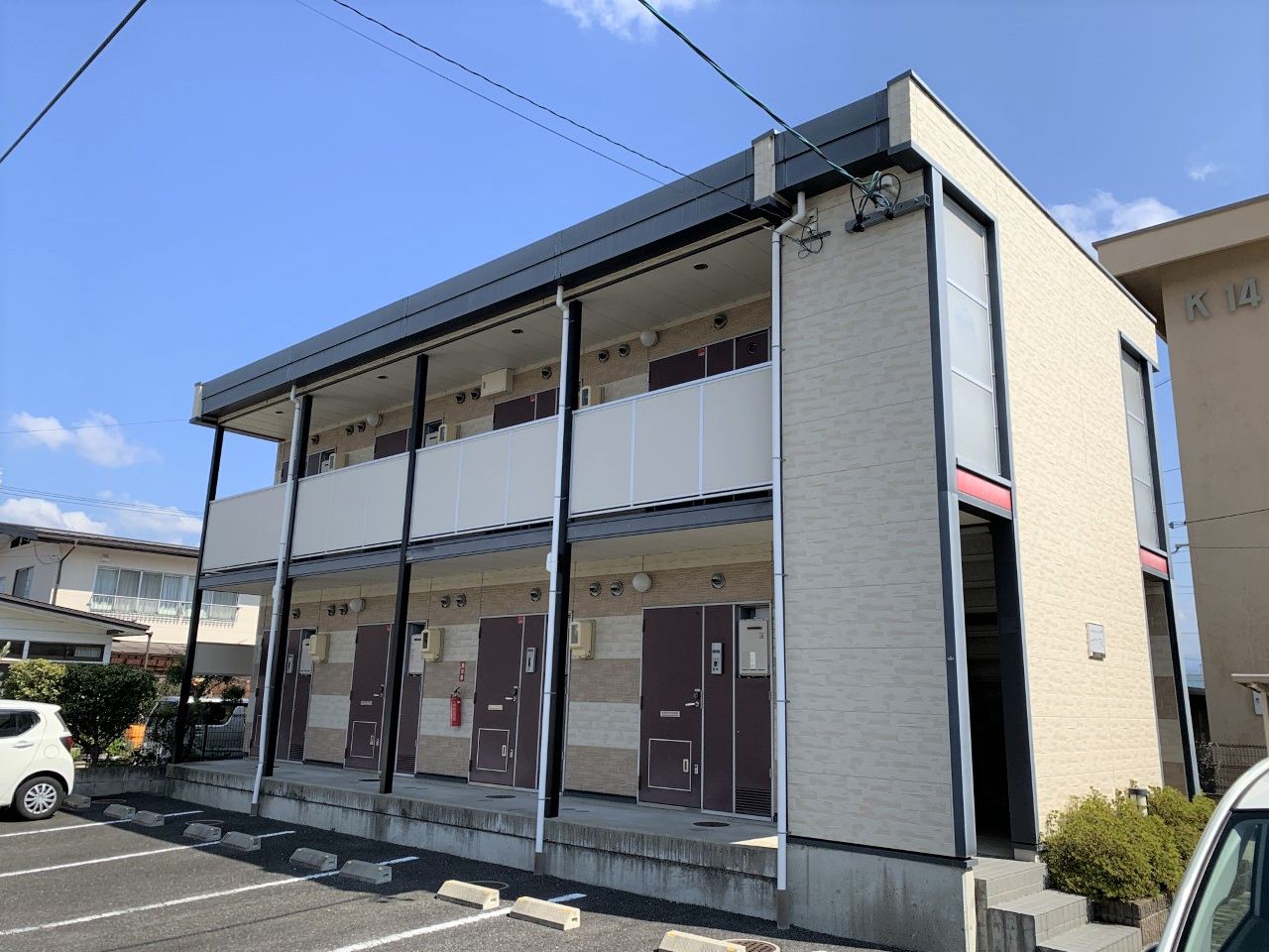 長野駅よりバス15分 築21年2ヶ月 2階建の賃貸物件