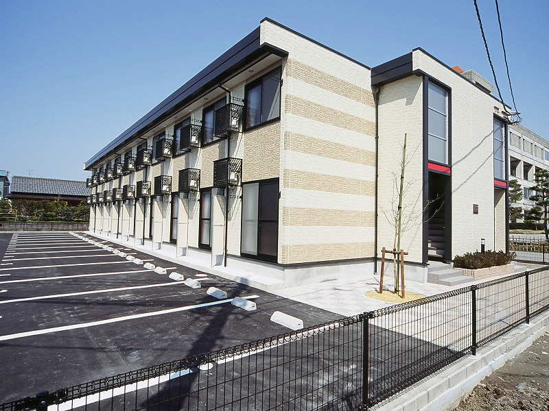 越中荏原駅より徒歩7分 築20年8ヶ月 2階建の賃貸物件