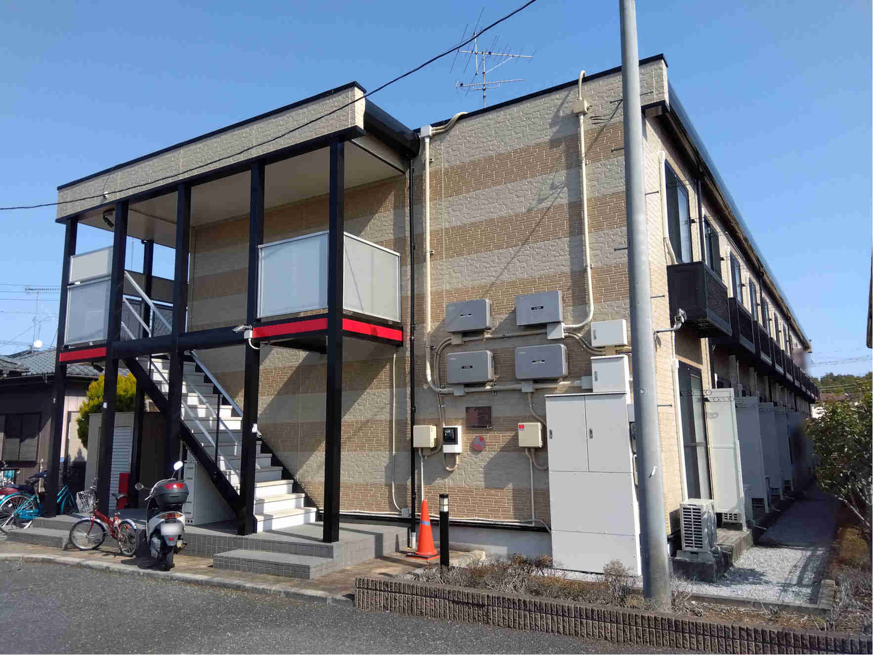 花崎駅より徒歩9分 2階 築21年の賃貸物件