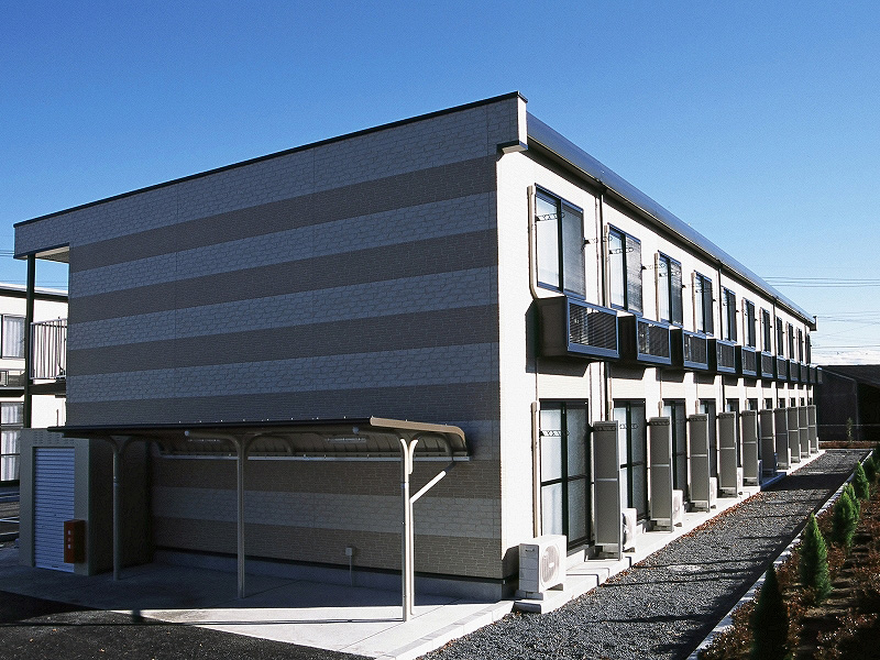 氏家駅より徒歩13分 築19年10ヶ月 2階建の賃貸物件