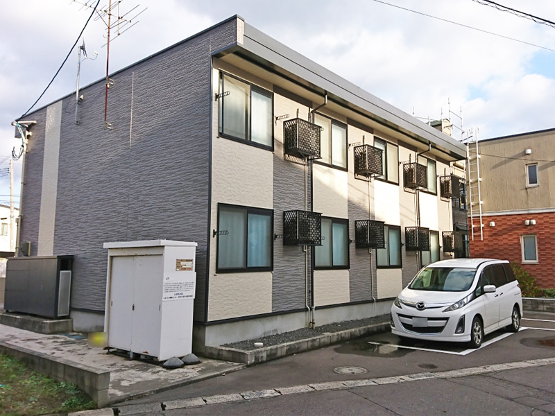 矢田前駅より徒歩16分 築19年10ヶ月 2階建の賃貸物件