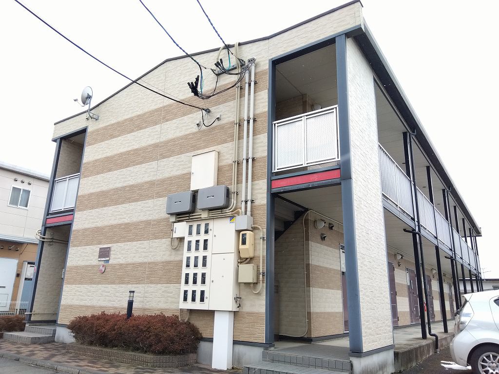 白石駅より徒歩12分 築19年10ヶ月 2階建の賃貸物件