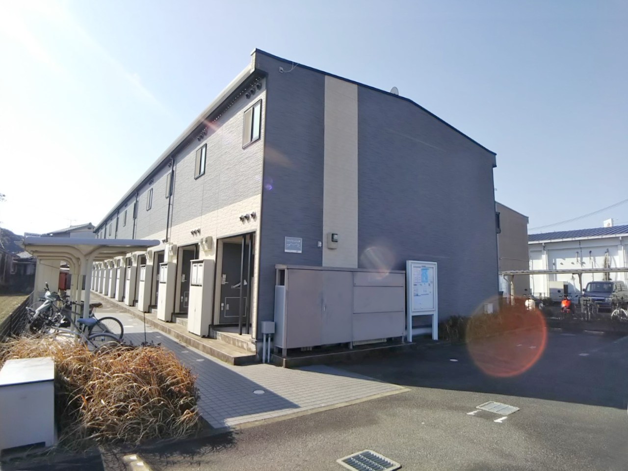 紀伊田辺駅より徒歩23分 築19年8ヶ月 2階建の賃貸物件