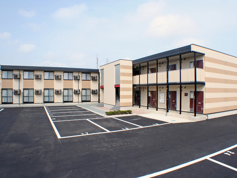 秋田駅よりバス25分 築19年3ヶ月 2階建の賃貸物件