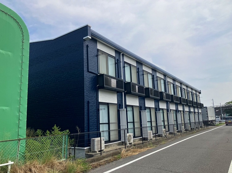 海山道駅より徒歩6分 築19年7ヶ月 2階建の賃貸物件