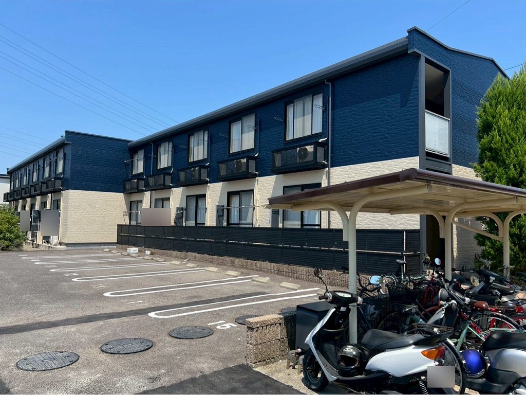 近鉄蟹江駅より徒歩9分 築19年4ヶ月 2階建の賃貸物件