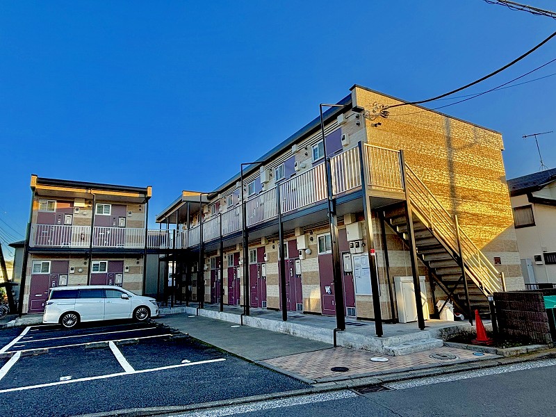 立場駅より徒歩8分 築19年 2階建の賃貸物件