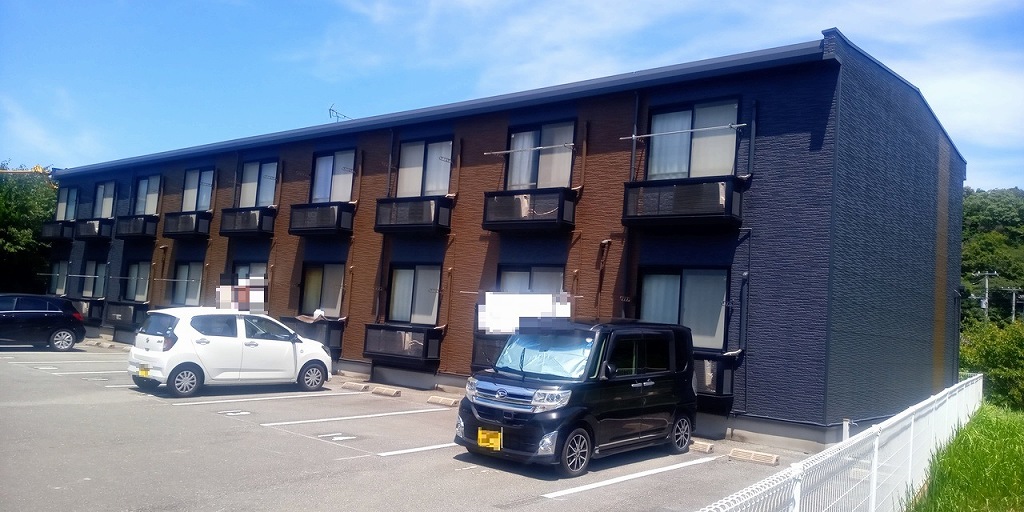 床波駅よりバス7分 築19年 2階建の賃貸物件