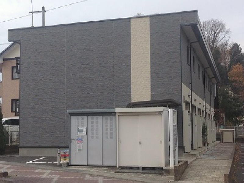 須賀川駅より徒歩6分 築18年11ヶ月 2階建の賃貸物件