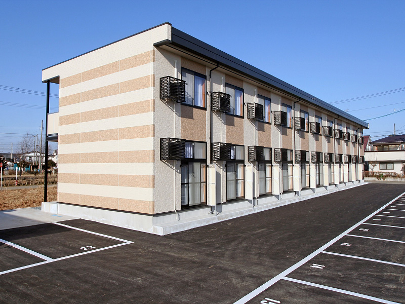 北上駅より徒歩20分 築19年 2階建の賃貸物件