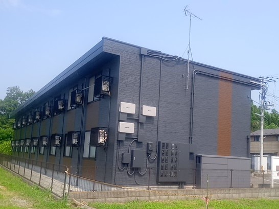 鏡石駅より徒歩20分 築18年5ヶ月 2階建の賃貸物件