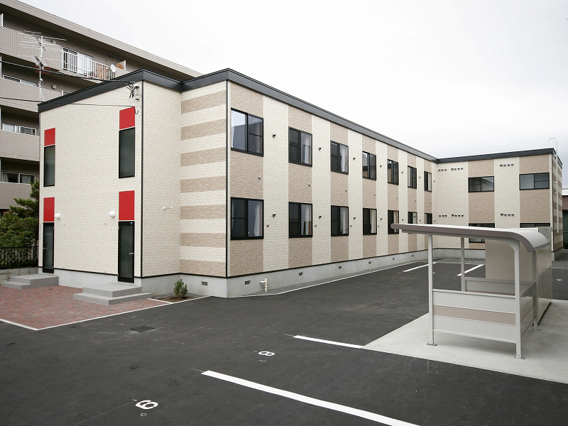 発寒駅より徒歩6分 築18年7ヶ月 2階建の賃貸物件