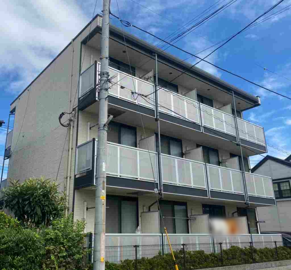 砂川七番駅より徒歩5分 築18年10ヶ月 3階建の賃貸物件