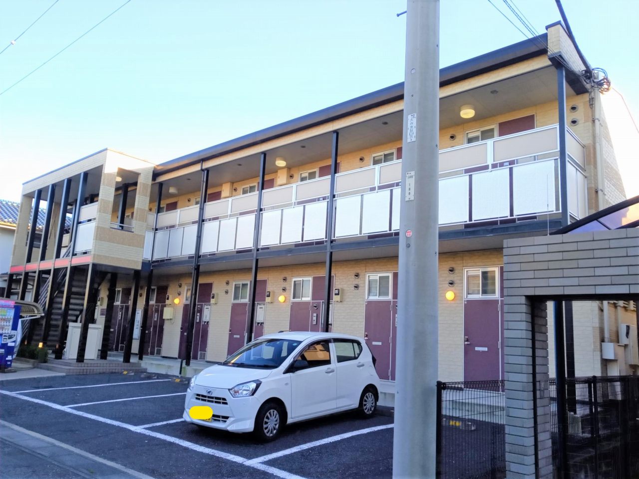 サラトガ 2階 築18年1ヶ月の賃貸物件